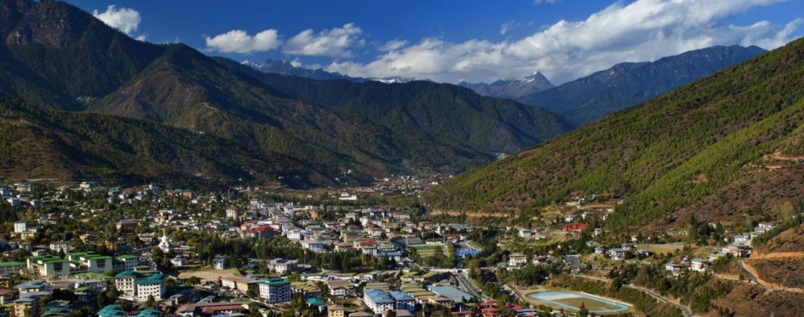 View of the Timphu Valley looking north